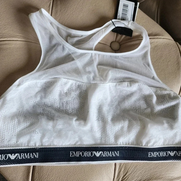 Emporio Armani New with  tag Bralette size S under bust 16" - Picture 1 of 7